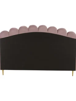 Cama Tapizada En Terciopelo Glamour