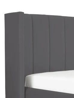 Cama Tapizada En Terciopelo Dusk