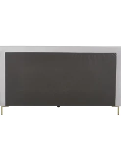 Cama Tapizada En Terciopelo Peace