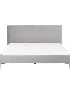 Cama Tapizada En Terciopelo Peace