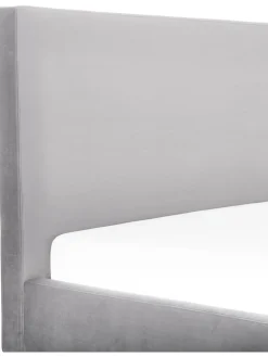 Cama Tapizada En Terciopelo Peace