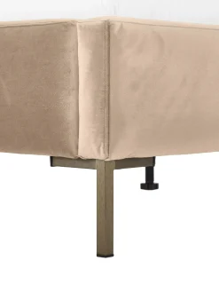 Cama Tapizada En Terciopelo Peace