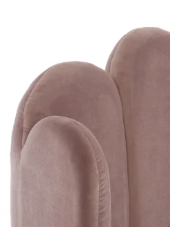 Cama Tapizada En Terciopelo Glamour