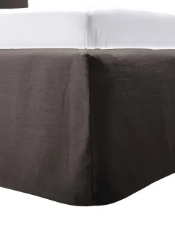 Cama Tapizada Feather, Con Espacio De Almacenamiento