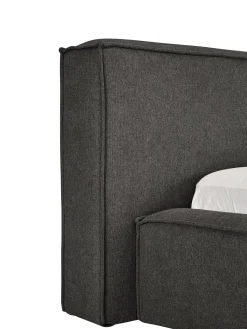 Cama Tapizada Lennon, Con Espacio De Almacenamiento