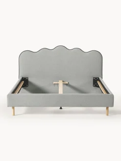 Cama Tapizada Romy, Con Cabecero