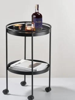 Camarera Redonda De Metal Rocks