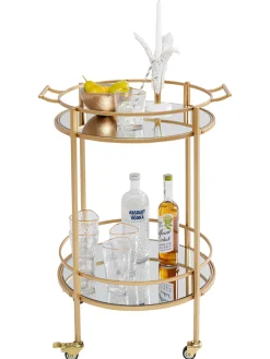 Camarera Redonda De Metal Emilia