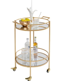 Camarera Redonda De Metal Emilia