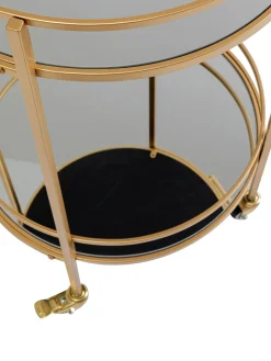 Camarera Redonda De Metal Emilia