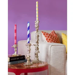 Candelabro De Metal Drip