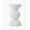 Candelabro De Porcelana Con Relieves Tura