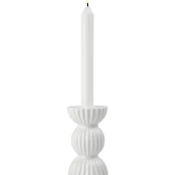 Candelabro De Porcelana Con Relieves Tura