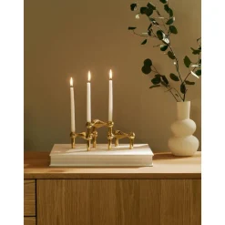 Candelabros Stoff Nagel, 3 Uds.