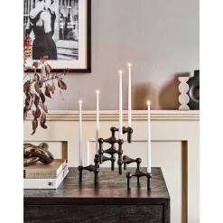 Candelabros Stoff Nagel, 3 Uds.