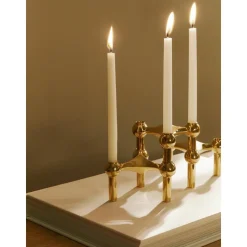 Candelabros Stoff Nagel, 3 Uds.