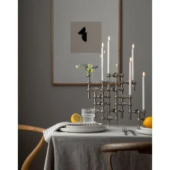 Candelabros Stoff Nagel, 3 Uds.