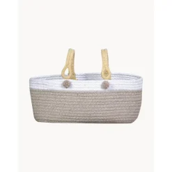 Cesta Infantil Artesanal Para Colgar Maria