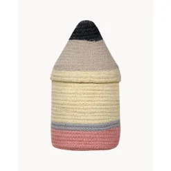 Cesta Infantil Artesanal Pencil, O 13 X 30 Cm