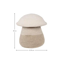 Cesta Infantil Artesanal Mushroom, 38 Cm