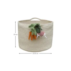 Cesta Infantil Artesanal Veggies