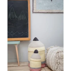 Cesta Infantil Artesanal Pencil, O 13 X 30 Cm