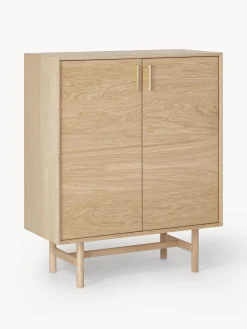 Chiffonnier Con Puertas De Roble Diana