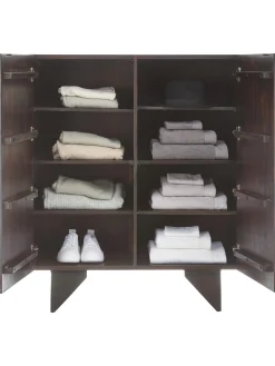 Chiffonnier De Madera Maciza De Mango Louis