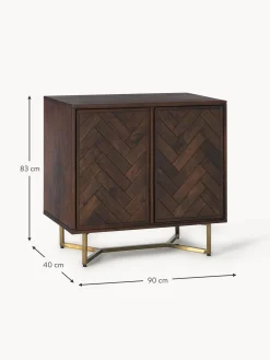 Chiffonnier De Madera Maciza Luca