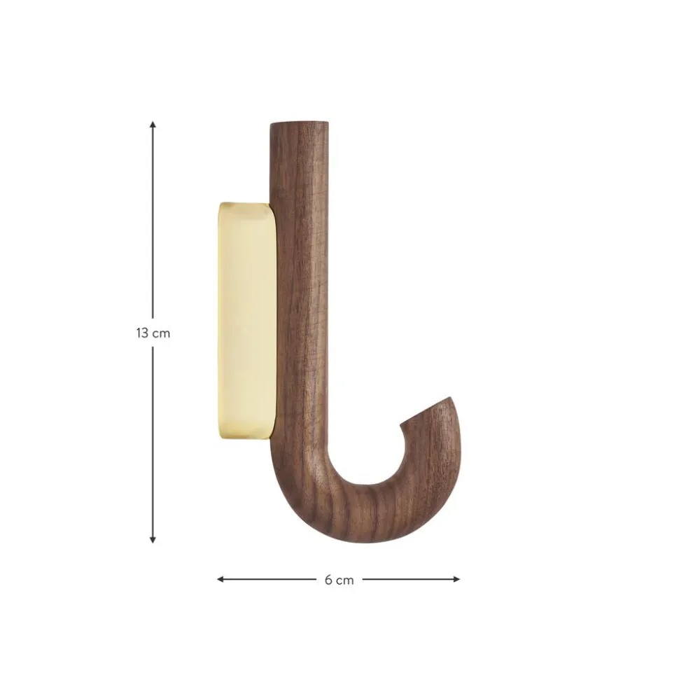 Colgador De Madera De Nogal Umbrella, Diferentes Tamanos