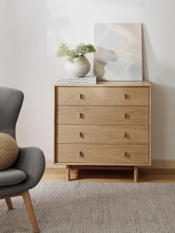 Comoda Con Cajones De Roble Diana