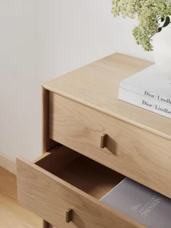 Comoda Con Cajones De Roble Diana