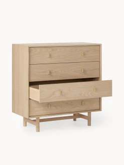 Comoda Con Cajones De Roble Diana