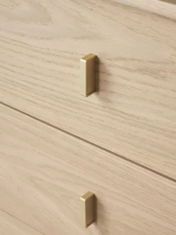 Comoda Con Cajones De Roble Diana