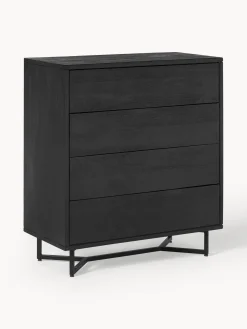 Comoda De Madera De Mango Con Cajones Luca