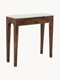 Consola Con Tablero De Marmol Hauge