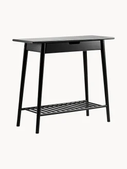 Consola De Recibidor Con Cajon De Bambu Noble