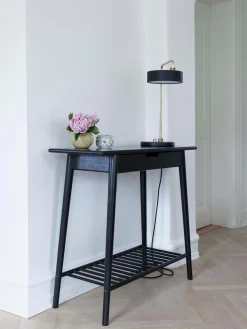 Consola De Recibidor Con Cajon De Bambu Noble