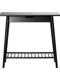 Consola De Recibidor Con Cajon De Bambu Noble