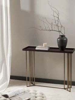 Consola De Recibidor De Madera Maciza Luca