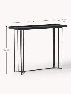 Consola De Recibidor De Madera Maciza Luca