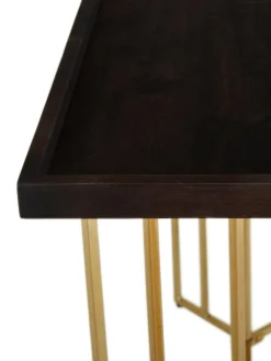 Consola De Recibidor De Madera Maciza Luca