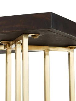 Consola De Recibidor De Madera Maciza Luca