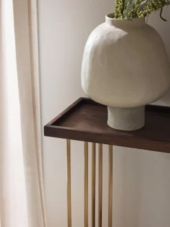 Consola De Recibidor De Madera Maciza Luca