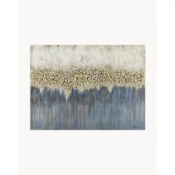 Cuadro En Lienzo Pintado A Mano Danish Arts I