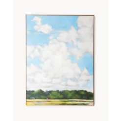 Cuadro En Lienzo Pintado A Mano Dutch Sky