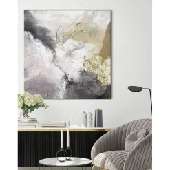 Cuadro En Lienzo Pintado A Mano Freja Secret Life