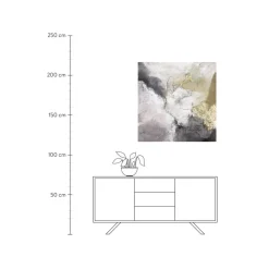 Cuadro En Lienzo Pintado A Mano Freja Secret Life