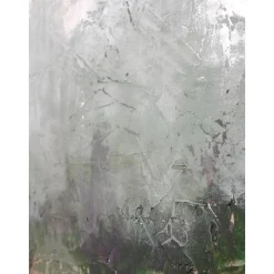 Cuadro En Lienzo Pintado A Mano New Story, Marco De Madera