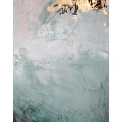 Cuadro En Lienzo Pintado A Mano Gradient Grace, Marco De Madera